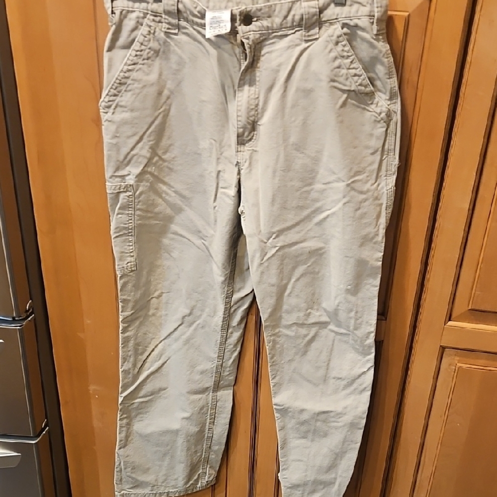 Carhartt Men's Light Tan Cargo Pants